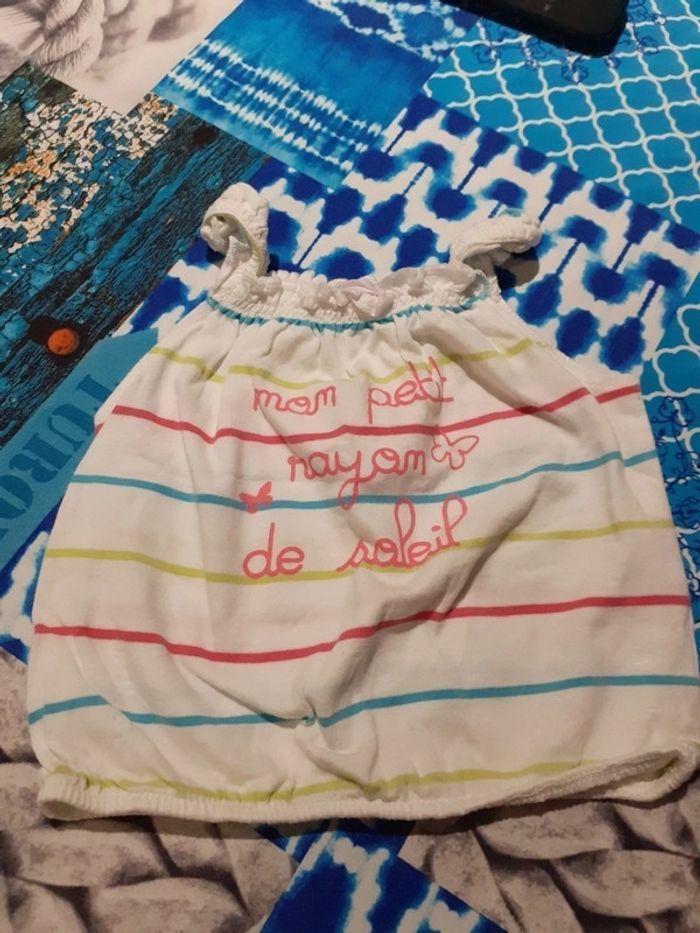 Lot de 3 Tee-shirts fille 3 mois - photo numéro 7