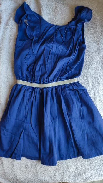Robe bleu tao 6 ans