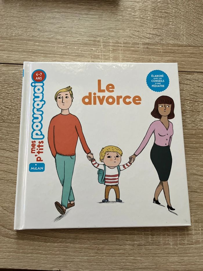 Livre Le divorce Mes p’tit pourquoi 4-7 ans