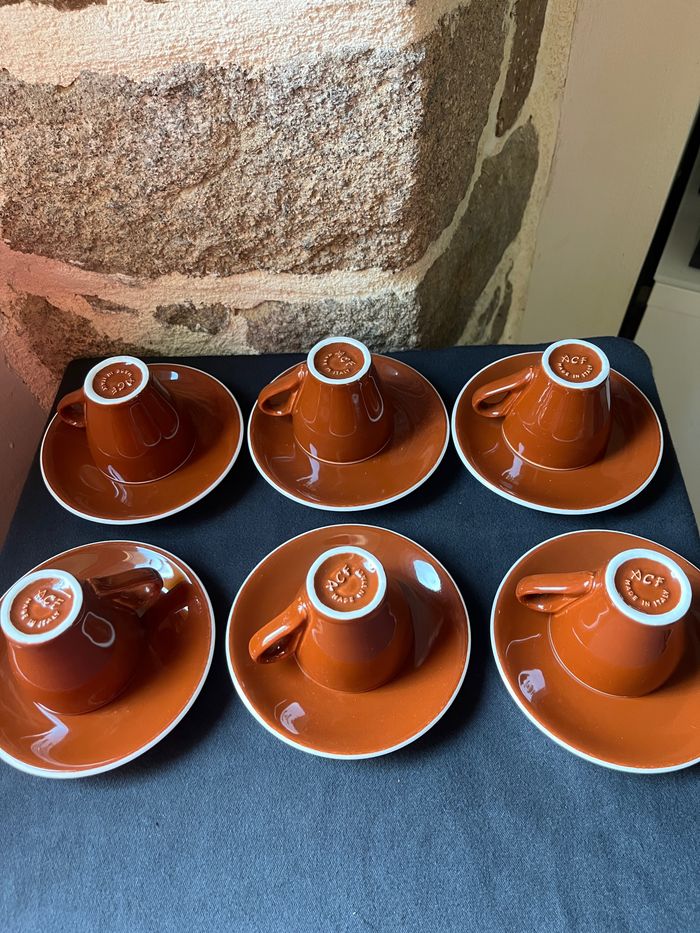Jolie service à café Ristretto Campanini Italie Vintage - photo numéro 5