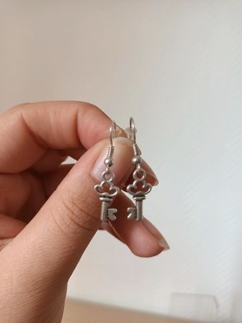 Boucles d'oreilles clés