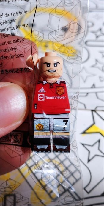 Personnage type Lego football neuf Cristiano Ronaldo cr7 Manchester United