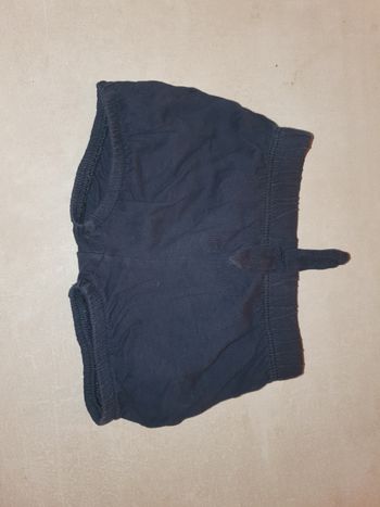 Short fille taille 6 mois