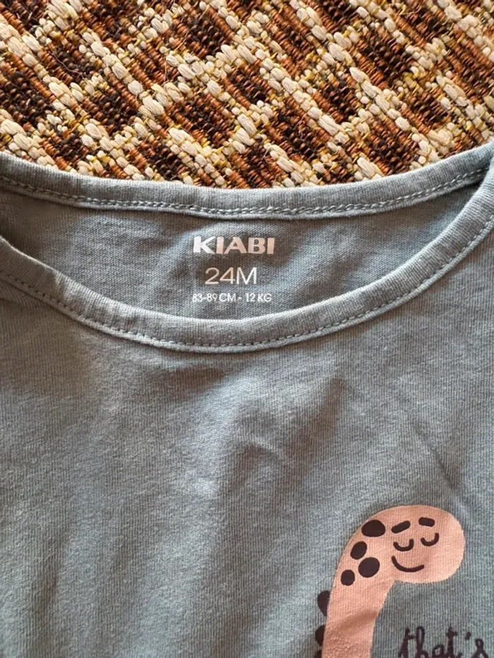 T-shirt à manche long Kiabi - photo numéro 2