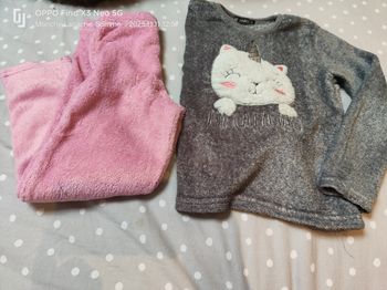 Pyjama polaire in extenso 6a-113-119cm Réduction jusqu'à -70%