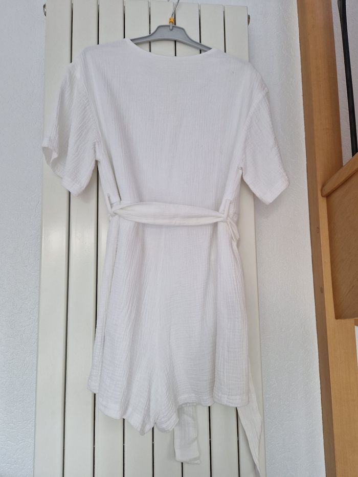 combi short doublé avec ceinture - photo numéro 6