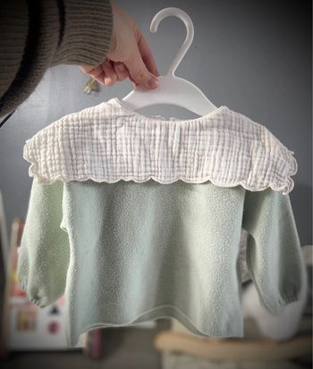 Pull col Claudine Zara 9/12m