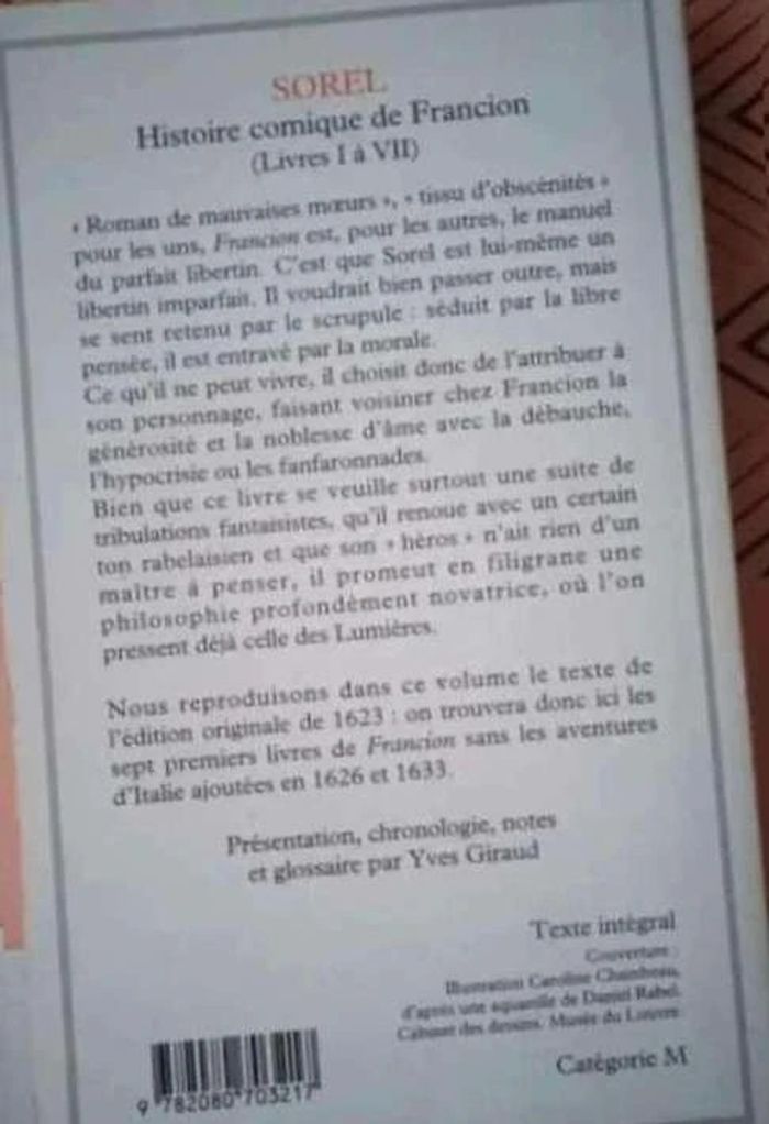 Histoire  comique de  Francion - photo numéro 2