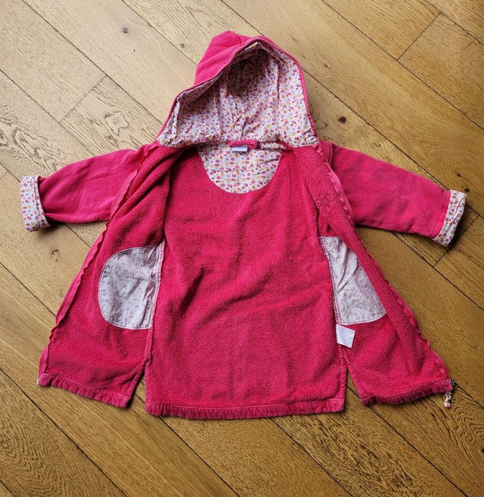 Peignoir Carré Blanc 4 ans - photo numéro 3