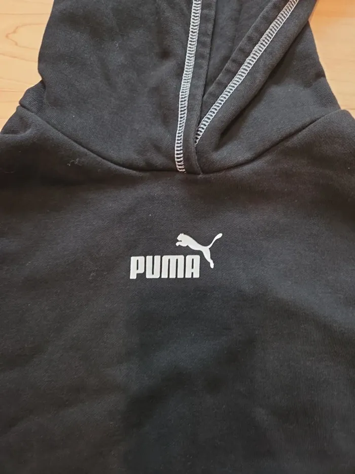 Pull a capuche 11.12ans fille - photo numéro 3