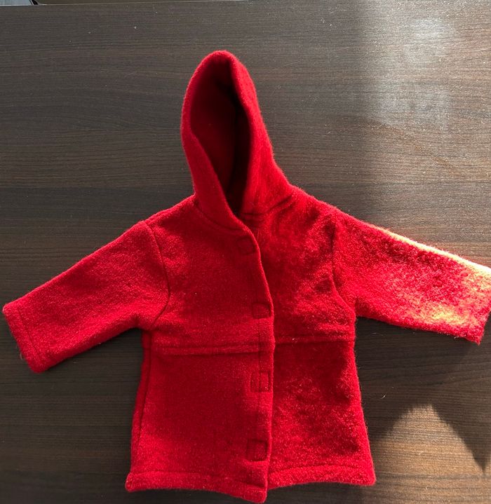 Manteau laine bébé fille 6 mois - photo numéro 2