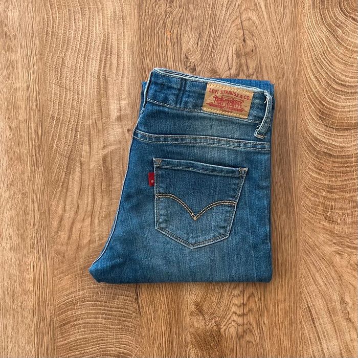 Jean/pantalon bleu Levi's 711 Skinny pour fille, taille 14 ans