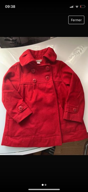 Manteau 3 ans de chez verbaudet