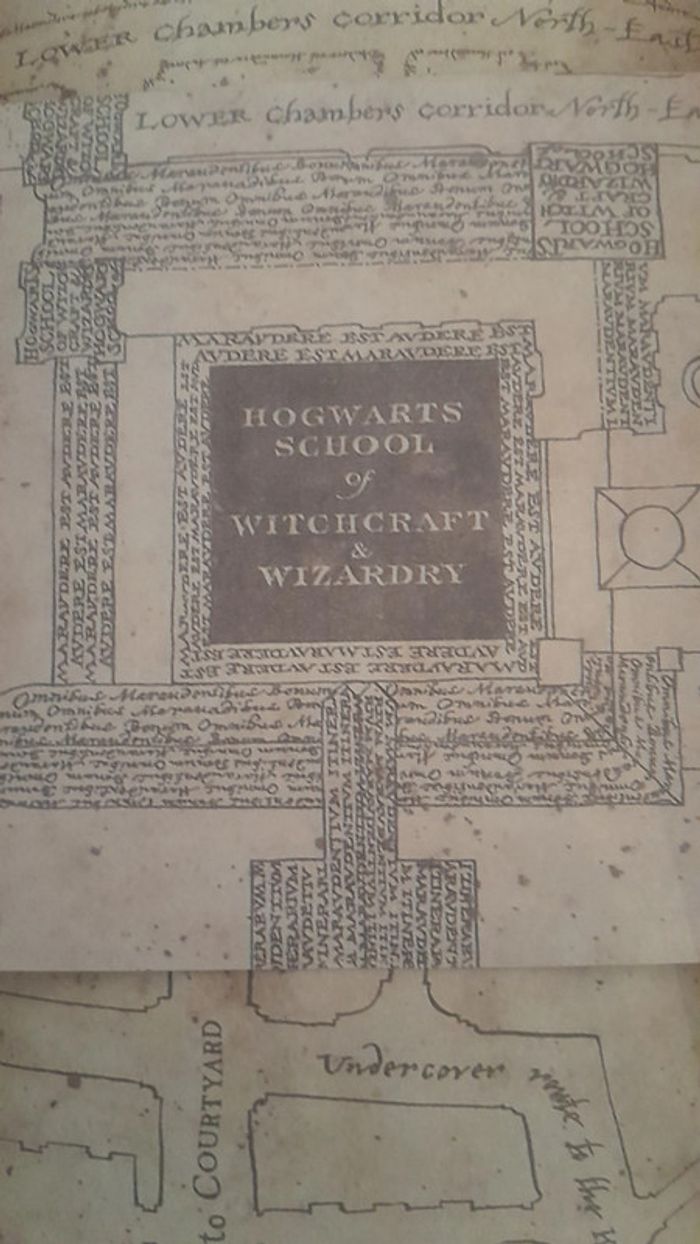 Carte du Maraudeur - Harry Potter - photo numéro 3