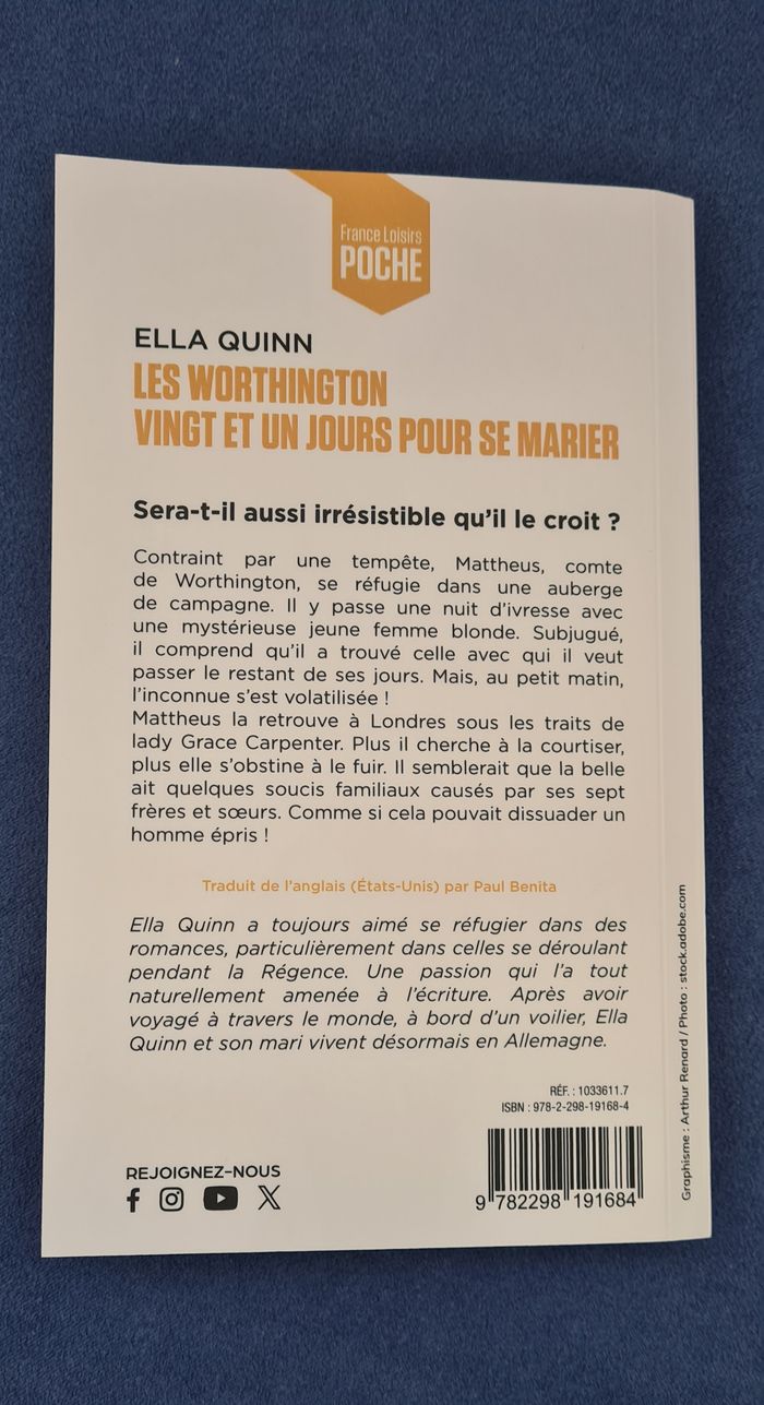 Les Worthington 21 jours pour se marier - Ella Quinn - photo numéro 6