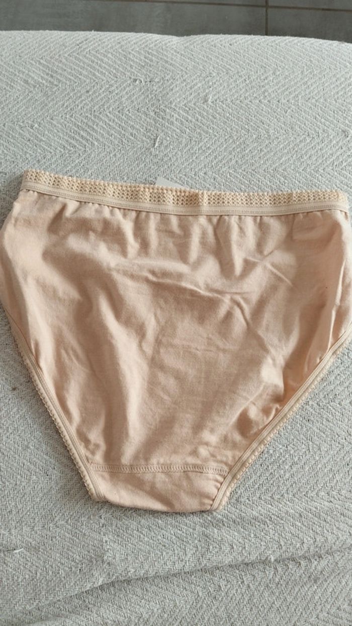 Culotte beige taille 40/42 femme taille haute - photo numéro 7