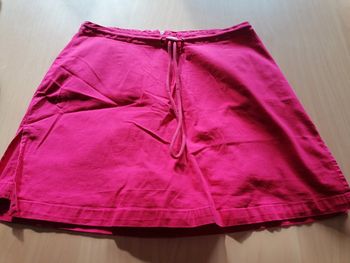 Jupe short rose