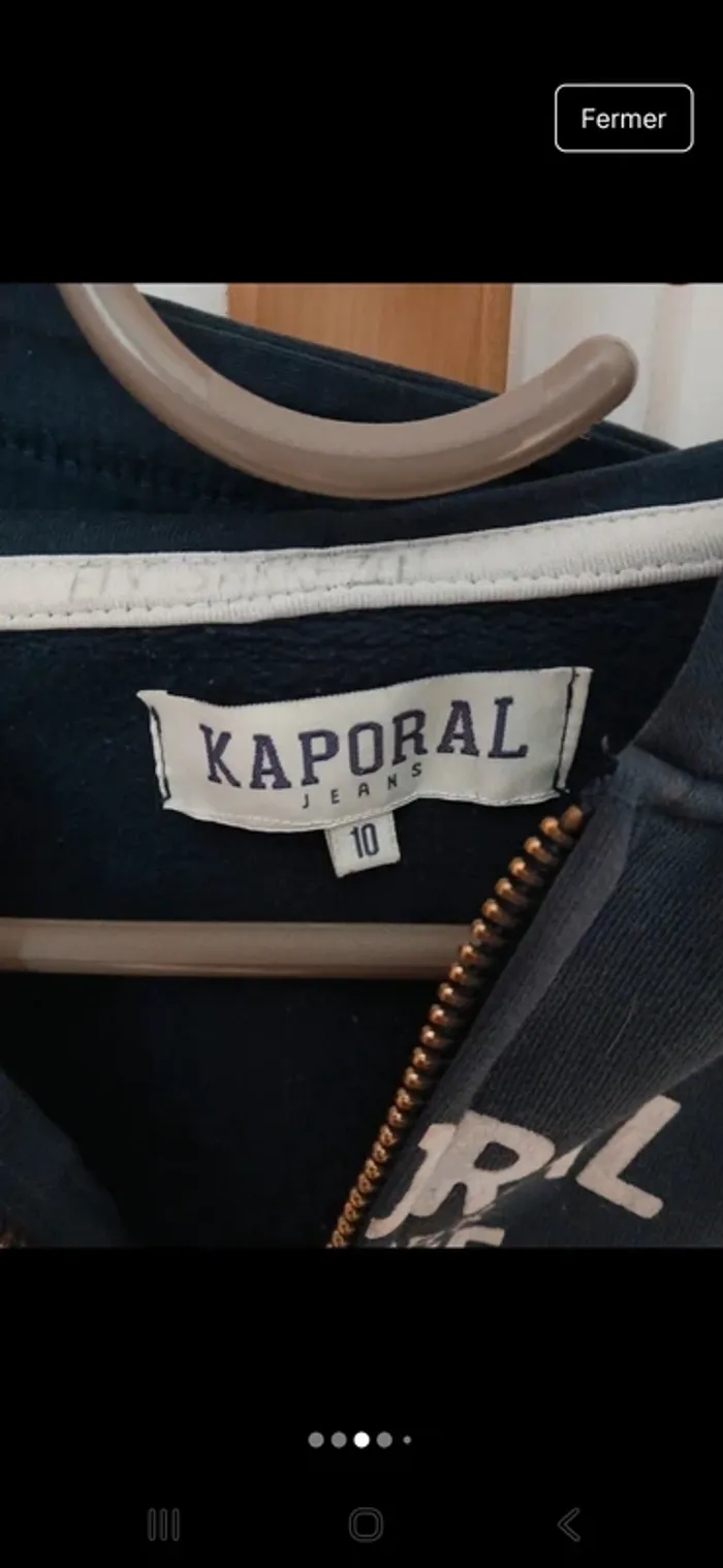 Veste Kaporal Garçon 10 ans - photo numéro 3