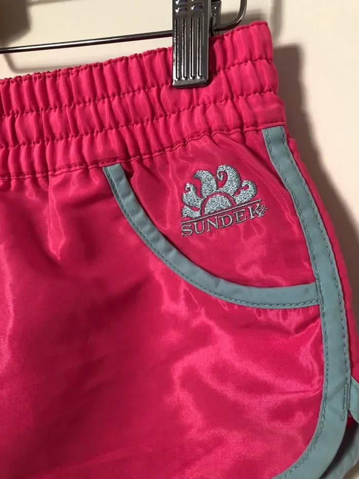 Short maillot de bain rose fluo Sundek taille M - photo numéro 4