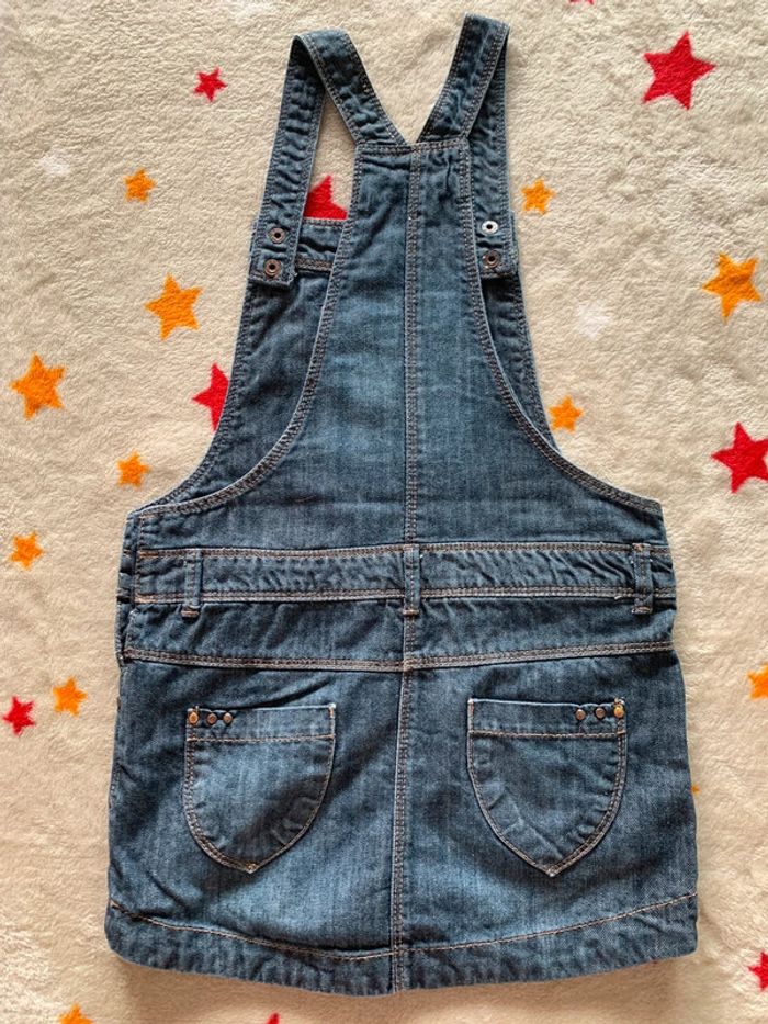 Robe salopette NKY Bleue 8 ans – Parfaite pour la rentrée, 128 cm - photo numéro 2