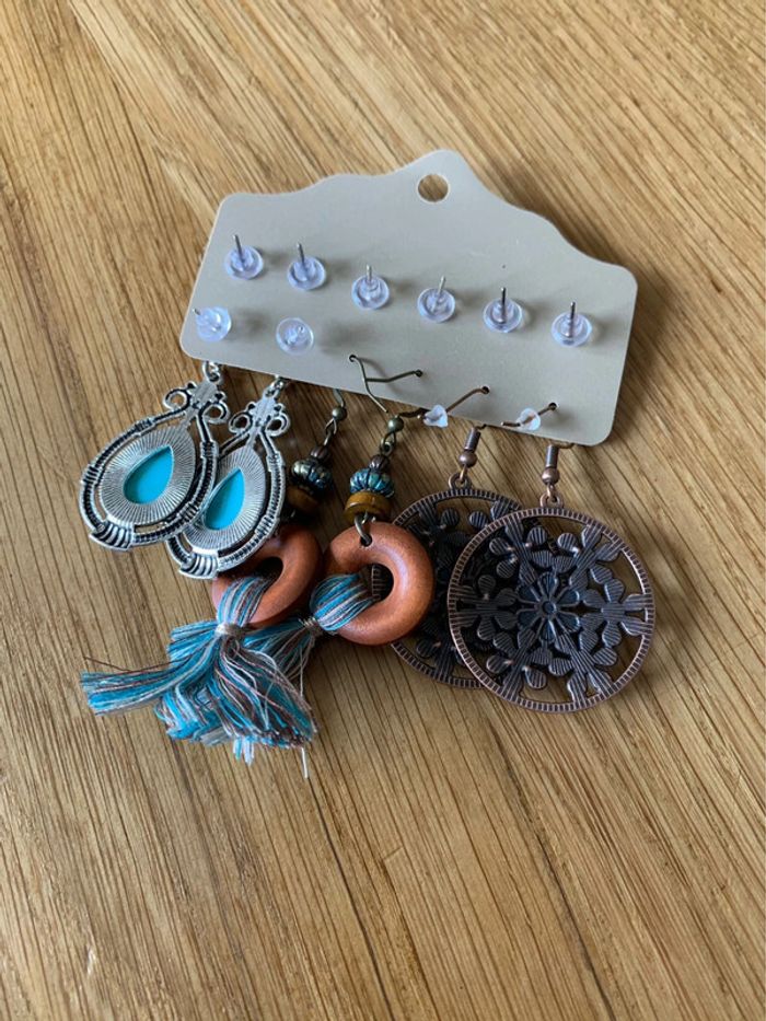 Boucles d’oreilles #lot 🤩 - photo numéro 3