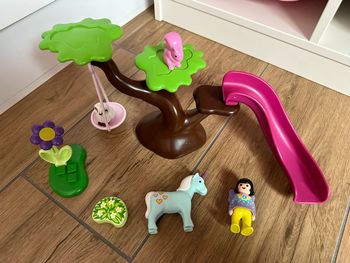 Aire de jeux enchantée 70400 playmobil 123