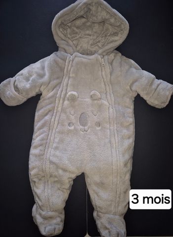 Combinaison pilote mixte 3 mois