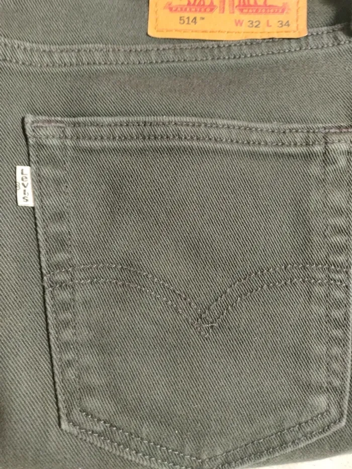 Jean Levi's 514 droit noir W32 L34 - photo numéro 4