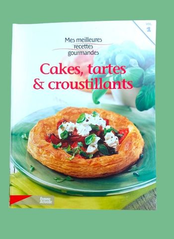 Livre Cakes, tarte & croustillants