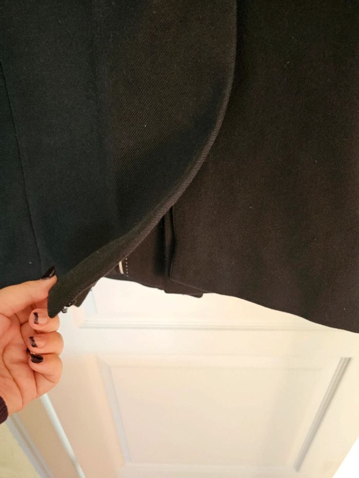 Manteau noir classe homme - photo numéro 7