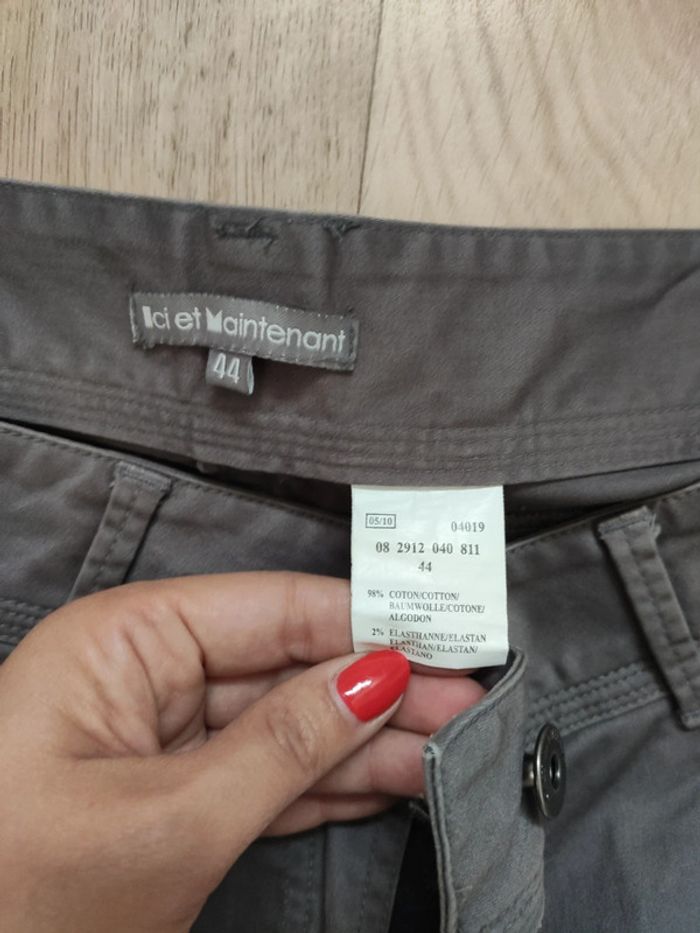 Pantalon chic gris Ici et maintenant 42 - photo numéro 5