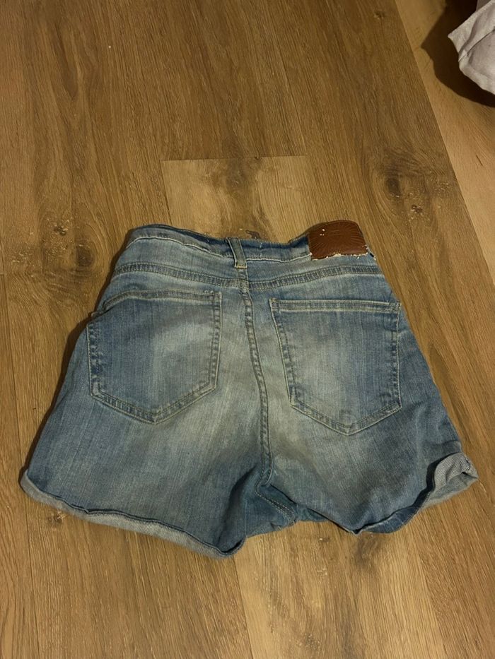 Short en jean bleu Jennyfer - photo numéro 5