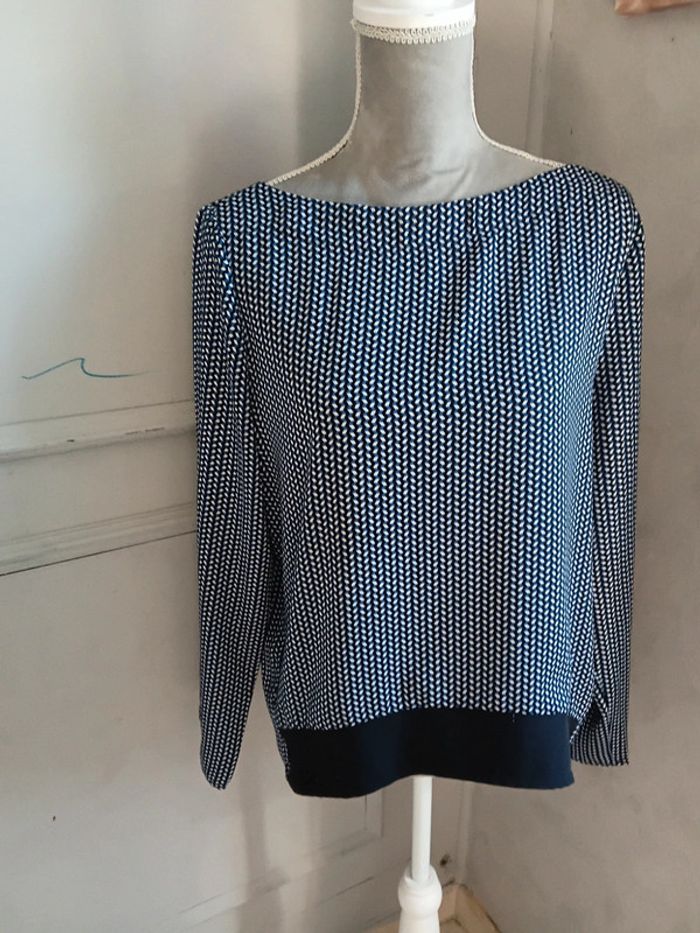 Blouse manche longue Taille 40 hippocampe