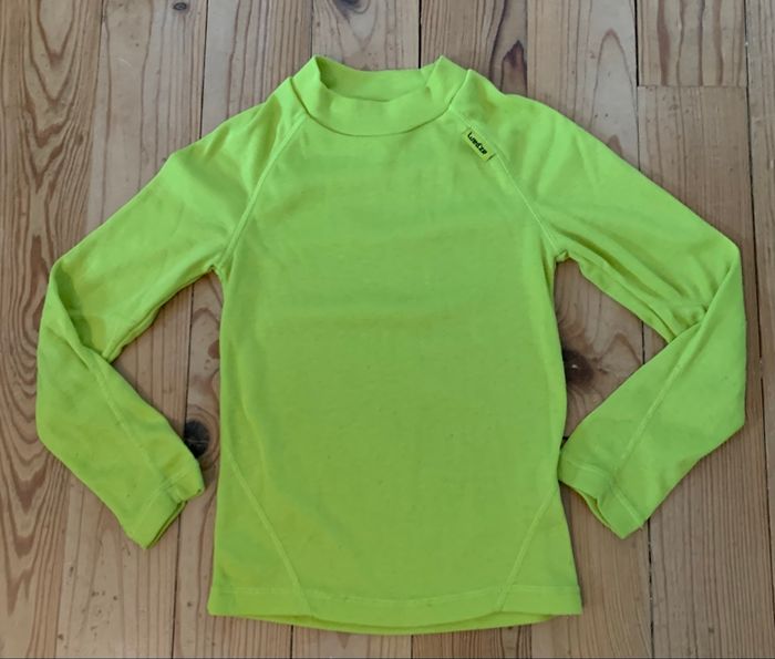 T-shirt manches longues sous vêtement ski