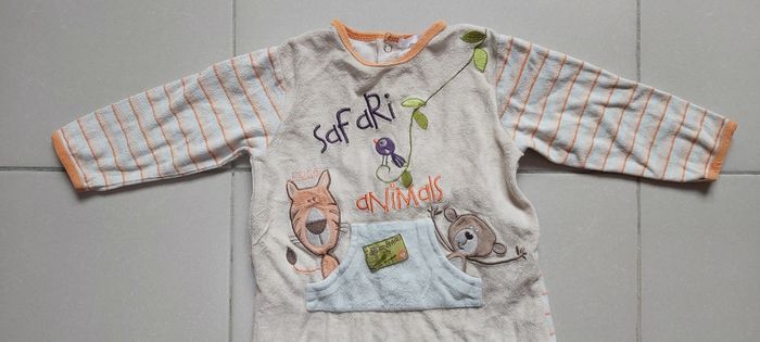 Pyjama hiver motif animaux 24 mois - photo numéro 2