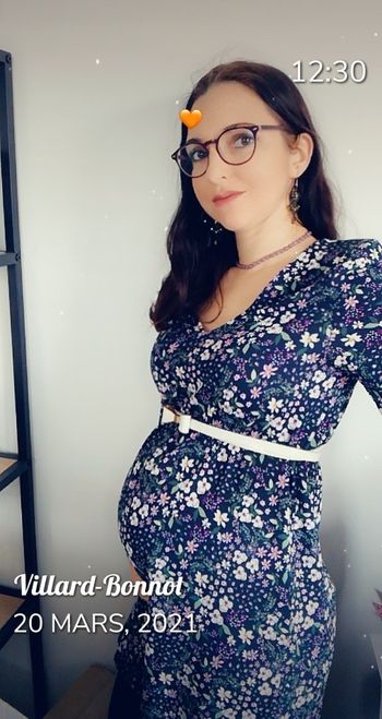 Sublime robe de grossesse t.S