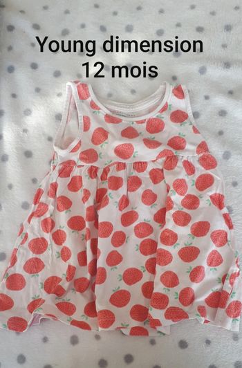Petite robe d été 12 mois