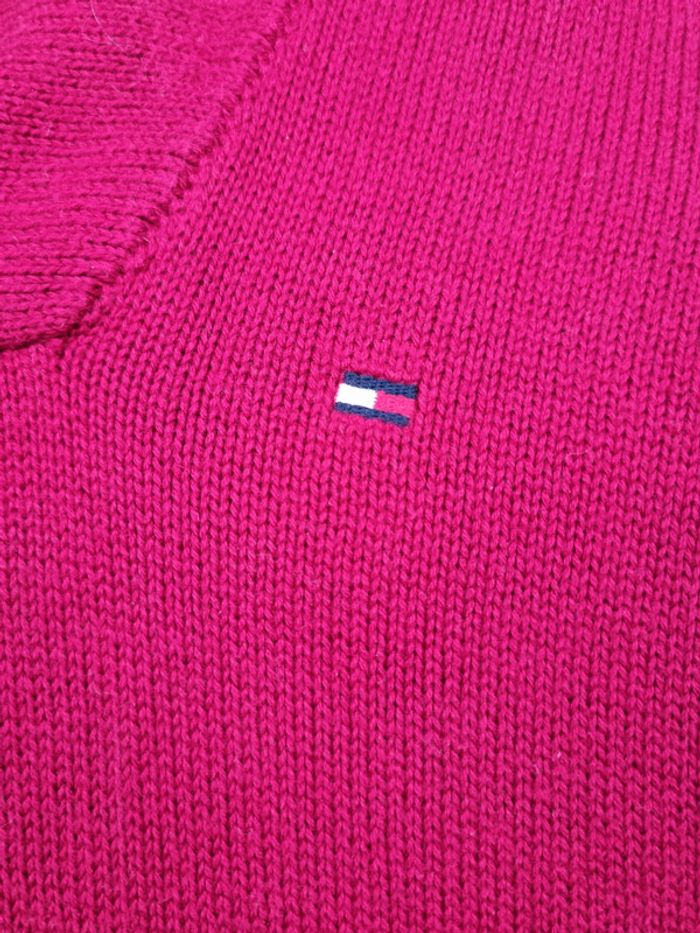 Pull col châle Tommy Hilfiger rouge XS Hommes - photo numéro 5