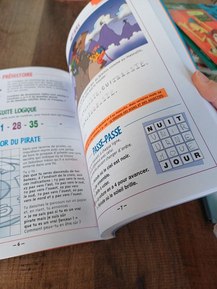 Livre jouer pour réviser du cm2 vers la 6eme - photo numéro 3