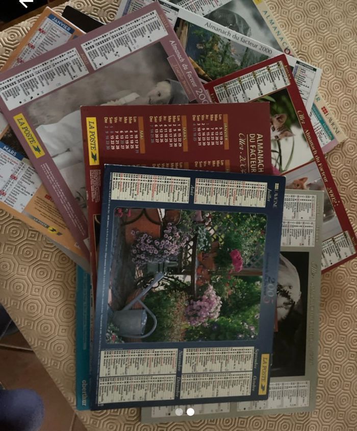 Calendrier facteur au choix - photo numéro 2