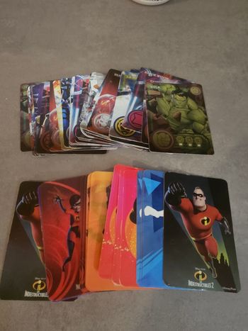 Lot de cartes enfants