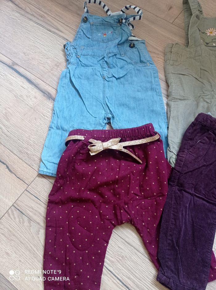 Lot pantalons et salopettes - photo numéro 2