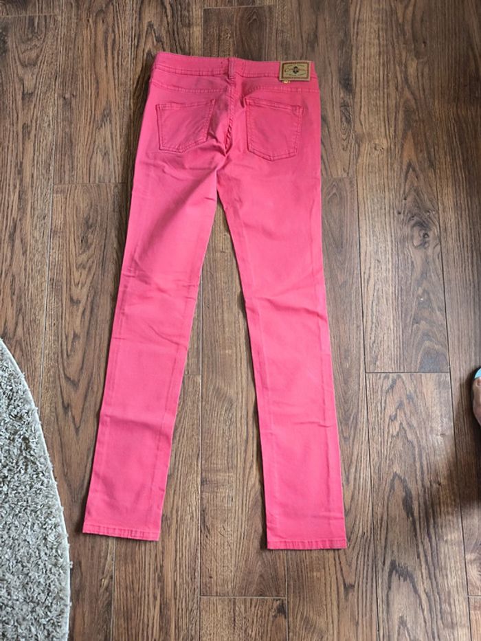Jeans Cimarron taille 40 framboise - photo numéro 4