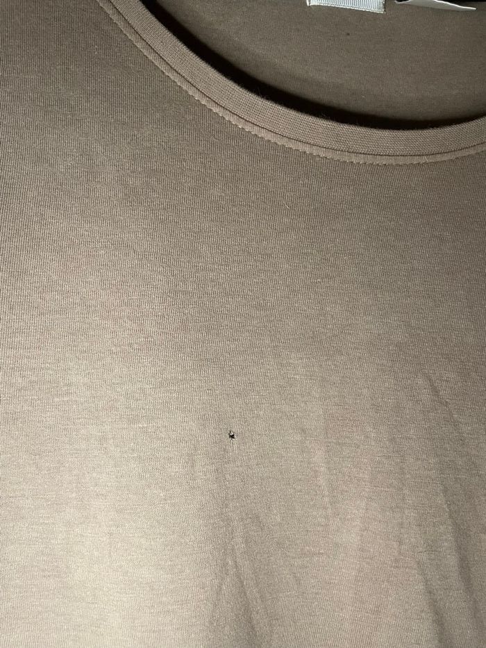 Haut beige/café »La Redoute »manches longues - photo numéro 3