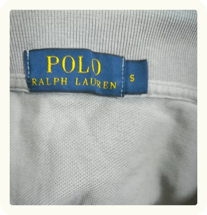 Polo manches longues homme Ralph Lauren Taille S 36 - photo numéro 5