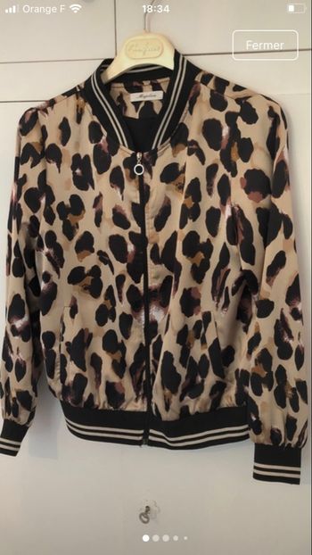 Bombers imprimé animal taille 36