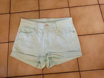 Short h&m bleu taille 158