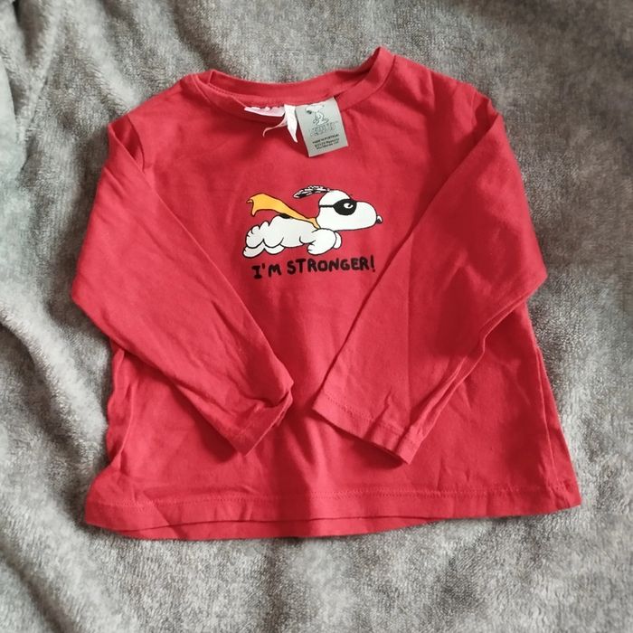 T-shirt Snoopy 3-6 mois