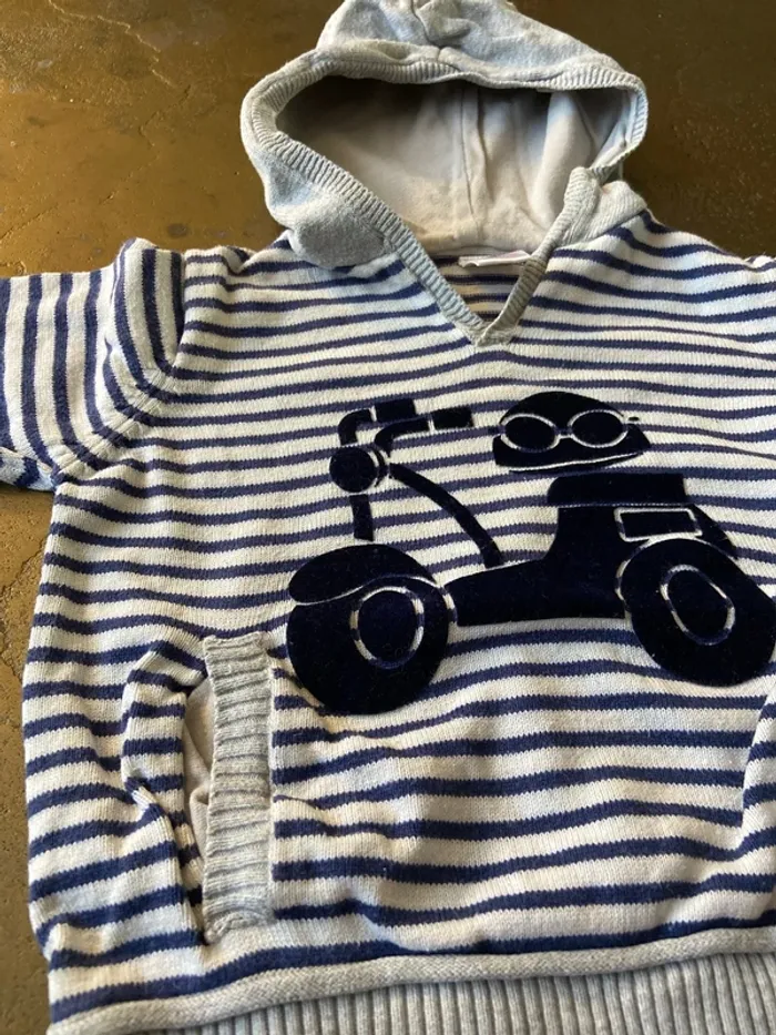 Pull léger 9 mois Zara - photo numéro 3
