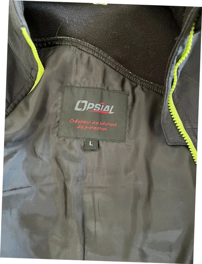Manteau veste coupe vent Hoggar taille L marque Opsial - photo numéro 6
